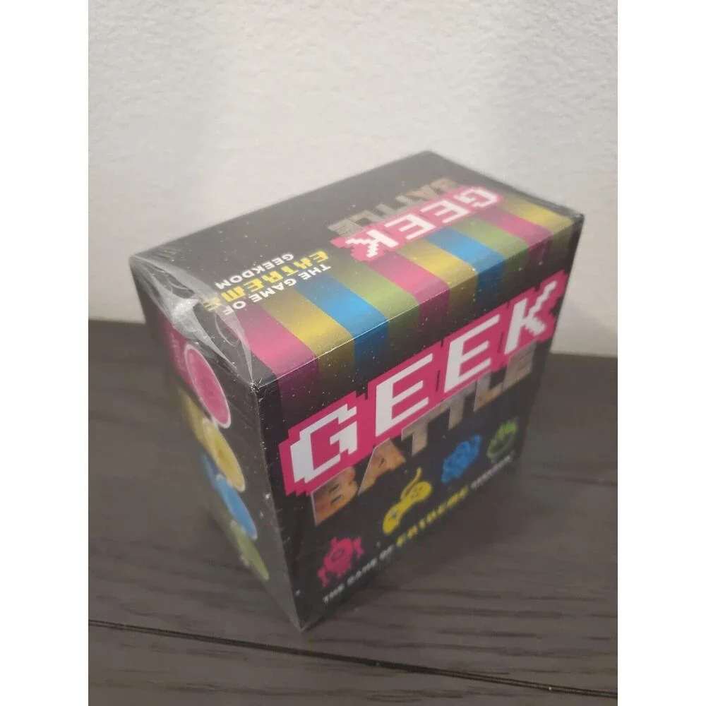 Geek Battle: The Game Of Extreme Geekdom Board Game NEW SEALED